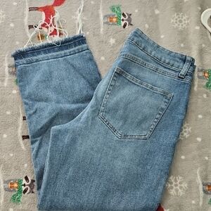 Classic Blue Straight Leg Women's Jeans